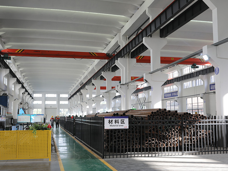 Raw material area